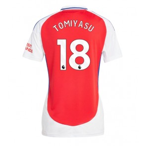 Billiga Arsenal Takehiro Tomiyasu #18 Hemmatröja Dam 2024-25 Kortärmad